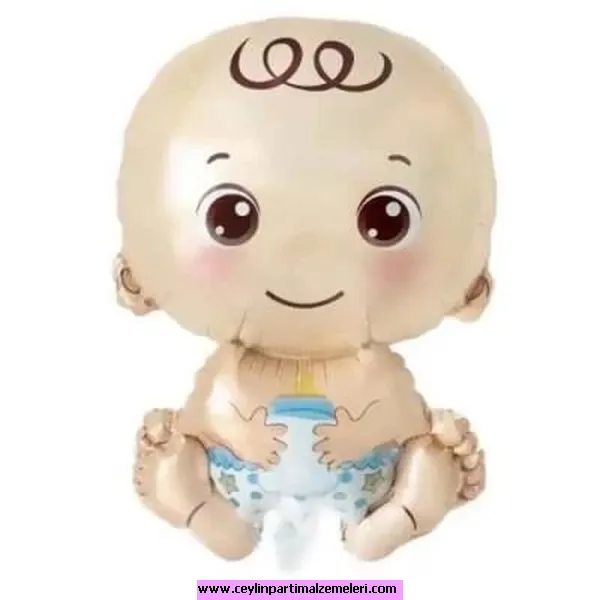 Erkek Bebek Folyo Balon